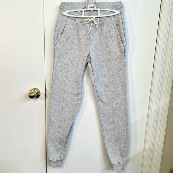 MATE Fleece Front-Seam Jake Jogger Pants Sweatpants - Picture 2 of 6